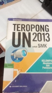 Image of TEROPONG UN 2013 UNTUK SMK