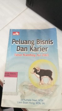 Image of Peluang Bisnis Dan Karier