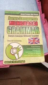 Image of Jurus Sempurna Menguasai Grammar